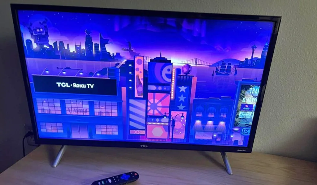 Roku TV with Homescreen